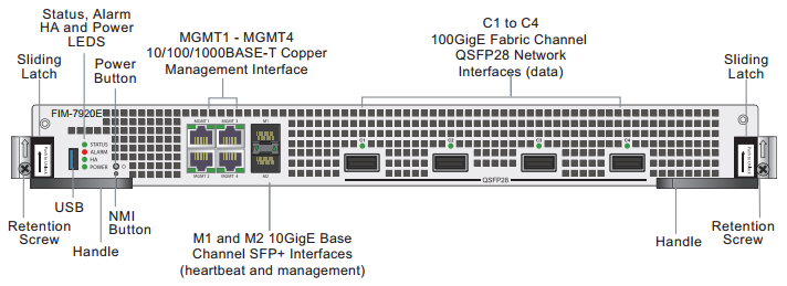 Fortinet Interface Module 7920E