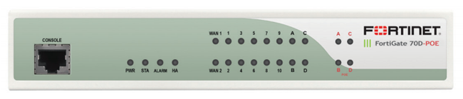 Fortinet FortiGate 70D-POE