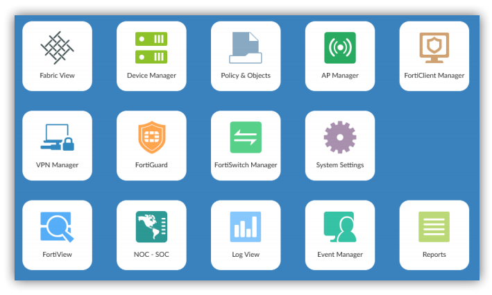 FortiManager Modules